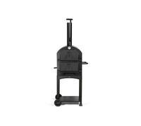 LIVOO Four à pizza et tarte flambée DOC331 G 94 cm - Charbon & bois - Thermomètre