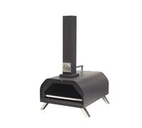 Four à pizza extérieur de 11 pouces - Four à pizza extérieur à granulés de bois avec thermomètre intégré, four à pizza extérieur, four à pizza portable en acier inoxydable