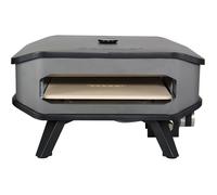 Four à pizza gaz portable - SVATV - 13 pouces - Thermomètre intégré - Cuisson rapide en 2 minutes - Noir - 53x53x29 cm