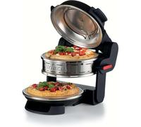 Four à pizza inox 2300 W avec pierre réfractaire