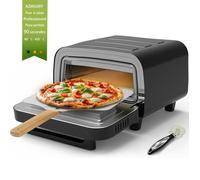 Four à pizza intelligent - AZMSARY, 6 programmes, 80℃-450℃, Bouton tactile,Écran LED, Double Résistance Accessoires Inclus