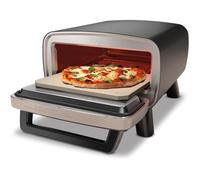 Ninja Artisan Four à pizza et friteuse sans huile électrique d’extérieur, avec 4 modes : Pizza, Frire sans huile, Cuire au four, Faire lever, Avec pierre, pelle, plateau, panier Crousti, Gris MO201EU