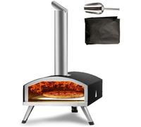 Four à Pizza Portable -VEVOR - Four à Bois et Charbon de Bois Extérieur 305 mm BBQ