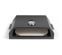 LIVOO Four à pizza pour barbecue GS149 – acier inoxydable, thermomètre intégré – Noir G