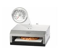 Four à pizza pour barbecue avec pierre de cuisson et thermomètre intégré Rosenstein & Söhne