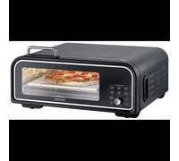 Four à Pizza Severin PG-8575 Serico 400°C Écran Numérique Programmes Pizza Napolitaine/Américaine/Classique Accessoires Griller Rôtir Frire Cuire Faible Encombrement