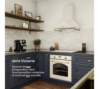 Four à pyrolyse Victoria | Cuisinière électrique avec fonction pyrolyse | 3150 W | 76 l | 60 cm