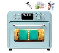 Four à sublimation 1400 W, machine à convection 16L avec commande numérique, affichage LED, transfert de chaleur à 360°, 12 fonctions prédéfinies pour gobelets, tasses, bouteilles d'eau