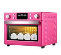 Four À Sublimation 30 L, 1 400 W À Convection avec Écran D'affichage Led, Transfert de Chaleur À 360°, 190-200°C/375-390°f, 4-8 Minutes pour Impression en Vrac Sur Gobelets, Tasses Et Tasses pink