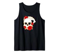 Four ACES Skull Roses Carte de Jeu Poker Débardeur