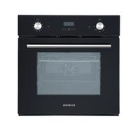 Four Autonome Intégré Cuisinière Gril Air Chaud Minuteur LED Noir Respekta