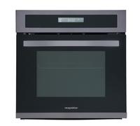 Four Autonome Montage Inox Cuisinière Air Chaud Barbecue Minuteur Noir Steel