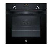 Grille Four 3HA5748N2 71L 3600W Ecran Numérique Rails Téléscopique Verre Noir