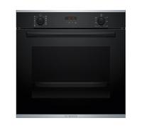 Four Bosch Serie 4 HBA274BB3F - encastrable - niche - 56x55x58.5 cm (lxpxh) - avec système auto-nettoyant - classe A+ - noir