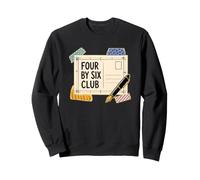 Four by Six Club Cartes Postales créatives Sweatshirt