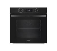 Four catalyse, noir mat, Chaleur pulsée, boutons manettes, Turn&Go, Cli INDESIT - IO5280CB