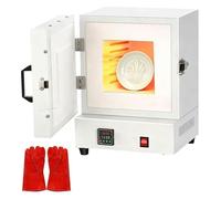 Four céramique 2 000 W, résistance électrique, four à mouffle, haute température, 1150 °C, pour la fabrication de bijoux, céramique et laboratoire