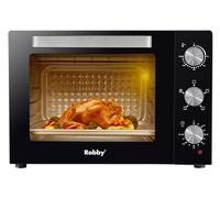 four chaleur tournante 55l 2200w - lumière - cavité diamant - Robby - romf55b