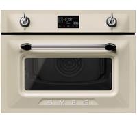 Four Electrique + Micro-ondes Smeg 60 cm Victoria SO4902M1P Crème