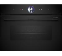 Four combiné vapeur Bosch CSG936AB1 - Série 8 - Encastrable - 47 L - 22 modes de cuisson - Noir