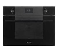 Four compact encastrable Smeg SO4101M0B3 noir intense micro-ondes gril CompactScreen 40 L Noir G