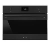 Four compact encastrable SO4301M0N noir mat verre noir micro-ondes combiné Galileo 45 cm