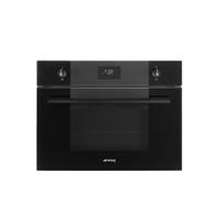 Smeg Four micro-ondes combiné encastrable SO4101M1B3 40 litres Noir