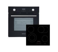 Four Cuisinière Cuisson Vitrocéramique Herdset Montage Air Chaud Touch Control