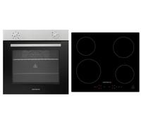 Four Cuisinière Plaque Cuisson Herdset Induction 59 CM Montage Minuteur respekta