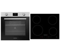 Four Cuisinière Plaque Cuisson Herdset Induction Air Chaud Montage Minuteur 72 L