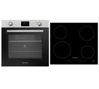 Four Cuisinière Plaque Cuisson Herdset Induction Air Chaud Montage Minuteur 72 L