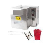 Four De Cuisson Professionnel À 1200 °C Avec Affichage Numérique Et Contrôle Température Par Sections For Moules En Plâtre Secs Humides Chauffage Des MéTaux SûR Et Efficace