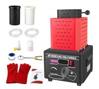 Four de Fusion 5000 W avec PID, pour Or, Argent, Cuivre et Aluminium