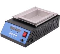 Four de fusion de soudure en titane sans plomb, température réglable de 30 à 400 ℃, capacité de 5700 g, fait fondre rapidement l'étain en 25 minutes, parfait pour le bain de soudure