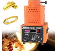 Four De Fusion De Table 5000 W (1600°C), éGalement Utilisé Comme Four Laboratoire pour La Métallurgie, Creuset Inclus, Fusion 3-5 Min, éCran Digital, pour Fondre Or, Argent, Cuivre, Aluminium