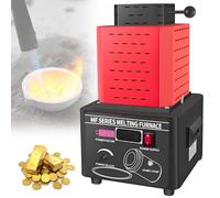 Four de fusion d'or, four de fusion électrique intelligent pour la fabrication de bijoux et de métal, capacité de 3 kg, 1 148,9 °C, fusion rapide de 3 à 5 minutes