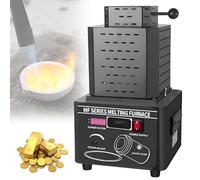 Four de fusion d'or, four de fusion électrique intelligent pour la fabrication de bijoux et de métal, capacité de 3 kg, 1 148,9 °C, fusion rapide de 3 à 5 minutes