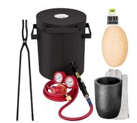 Four De Fusion Électrique À Boulons - Four De Forgeage Des Métaux - Creuset En Graphite - Coffret Complet Inclus - 2 Kg