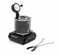 Four de fusion électrique pour la fusion de l'or, modèle 3000 (3 kg, capacité 294 cm³, puissance de chauffe 1900 W, 230 V, creuset inclus)
