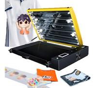 Four De Séchage DTF 48X 61Cm, Film De Transfert DTF à Séchage Au Four Avec 6 Lampes, Four De Transfert Thermique DTF Avec Contrôle Température Et De Durée Pour Transfert De T-Shirts Et De Casquettes