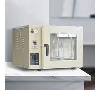 Four de séchage sous vide pour tests de laboratoire, contrôle de température haute et basse avec doublure en acier inoxydable et puissance de 1200 W