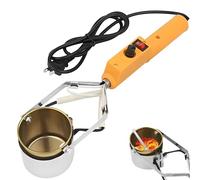 Four de Soudure Portable avec Réglage 150-450℃, Creusets Portables de 65/80 Mm de Profondeur, Capacité de 1500/3000 G pour la Fonte de L'étain 3000g