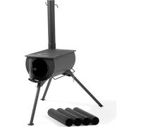 Four de tente CampFeuer | 58 x 86 x 240 cm | Chauffage de tente Camping, tente Four Outdoor
