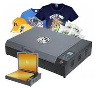 Four DTF 930 W - Séchage Par Double Chauffage,Format 40 X 32 Cm (15,7 X 12,5 Pouces), Avec Contrôle De Température Et Minuterie, Séchage Et Durcissement Des Films DTF A3/A4/A5, Chauffage Uniforme