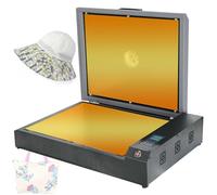 Four DTF A3/A4/A5, four de séchage DTF 930 W, double plaque chauffante, séchage ultra-rapide pour l'impression par transfert thermique DTF, séchoir DTF 15,7 x 12,5 pouces
