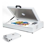 Four DTF A3+, Four de Cuisson DTF à Double Chauffage, Machine de Séchage de Poudre 340 × 490mm avec Contrôleur Numérique LED - Réglable de 0 à 150°C & Minuterie pour la Cuisson des Films PET
