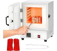 Four électrique 1150 °C Température max 2000 W pour la fonte des métaux, la cire et l'argile DIY