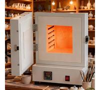 Four électrique 2000W Avec Régulateur De Température, Haute Température 1150 °c (2102 °f), Four à Poterie Pour Le Moulage De Cire,La Poterie En Argile,La Céramique,Le Verre Et La Fabrication De Bijoux