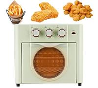 Four électrique à air chaud, mini-four compact de grande capacité (18 L) avec contrôle de la température, minuterie et circulation d'air chaud à 360° - Cuisson multifonction
