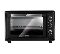 MPM Four électrique à convection MPE-28/T – 28 L, 6 modes de chauffage, minuterie, 1500 W – Noir